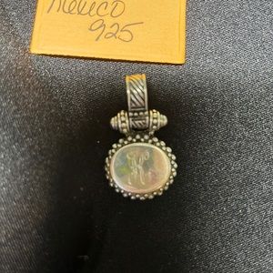 K sterling pendant